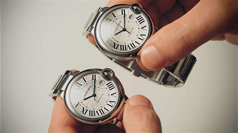 cartier watch fake vs real|cartier authenticity check.